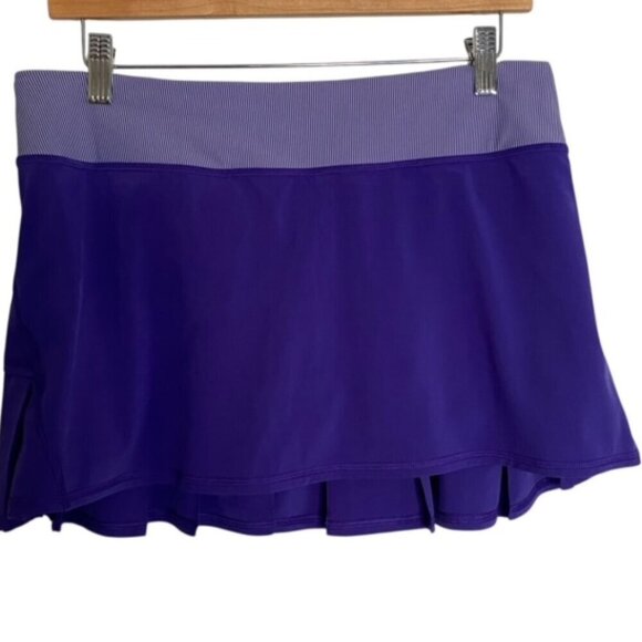 Lululemon Run Purple Pace Setter Skirt 8 - Picture 1 of 4